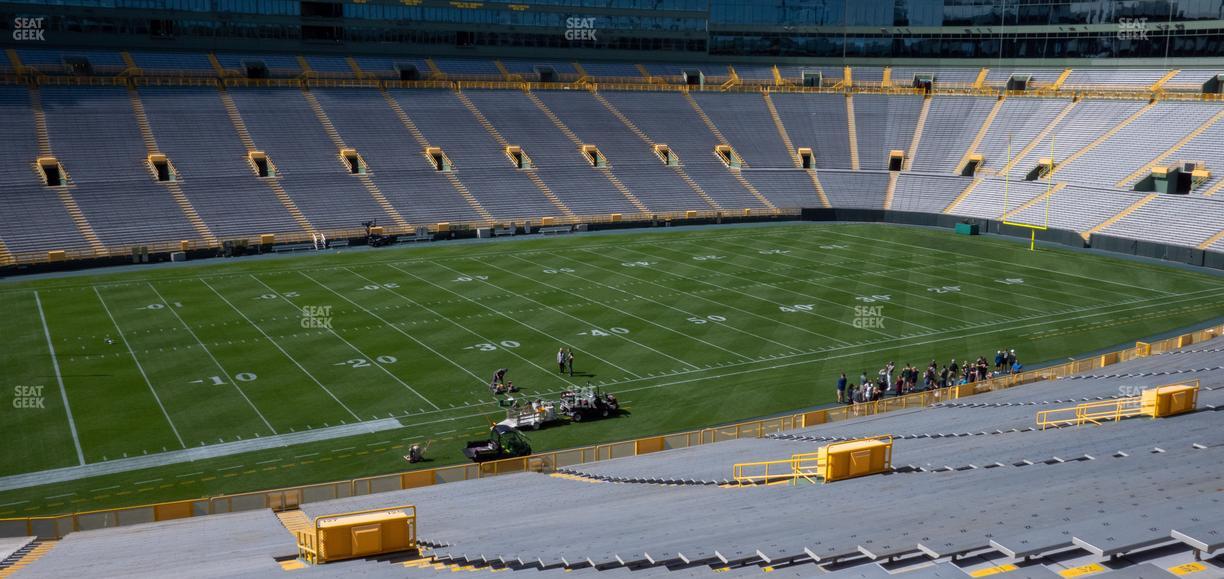 Lambeau Field - Section 127 Seat View