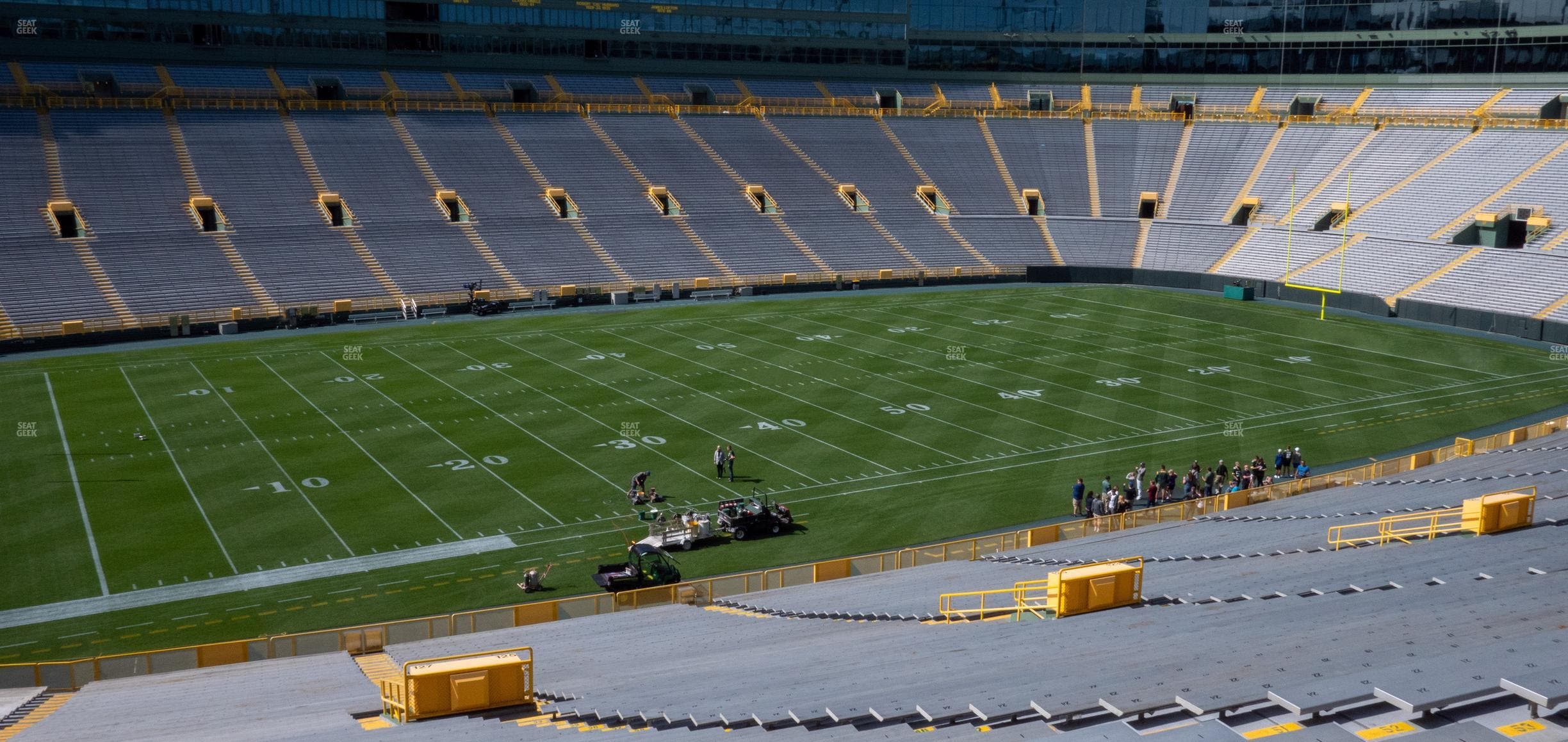 Lambeau Field - Section 127 Seat View