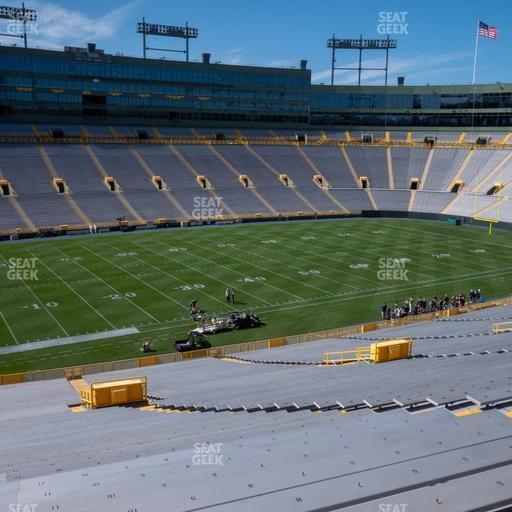 Lambeau Field - Section 127 Seat View