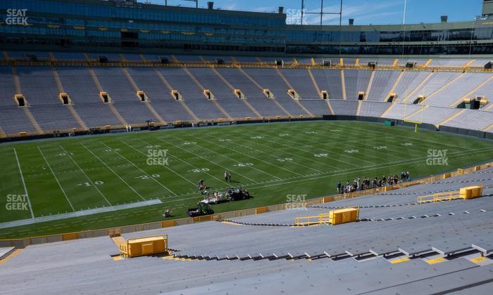 Lambeau Field - Section 127 Seat View