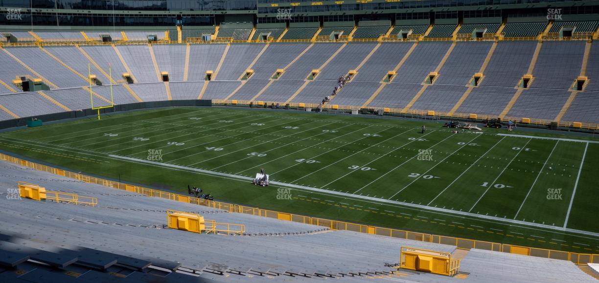 Lambeau Field - Section 128 Seat View