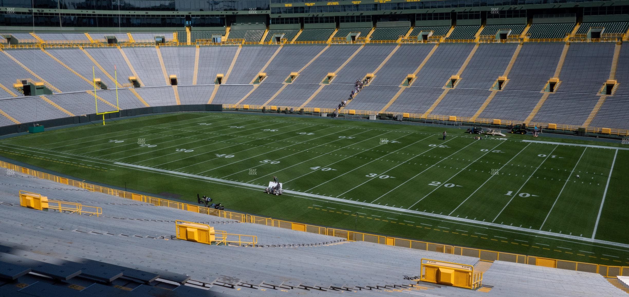 Lambeau Field - Section 128 Seat View
