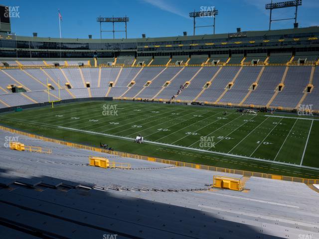 Lambeau Field - Section 128 Seat View