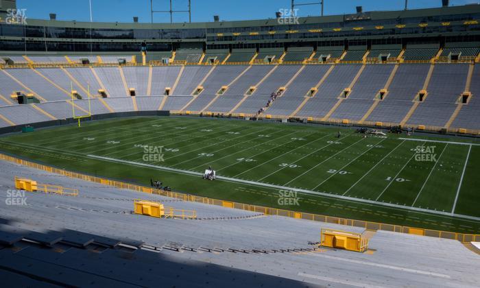 Lambeau Field - Section 128 Seat View
