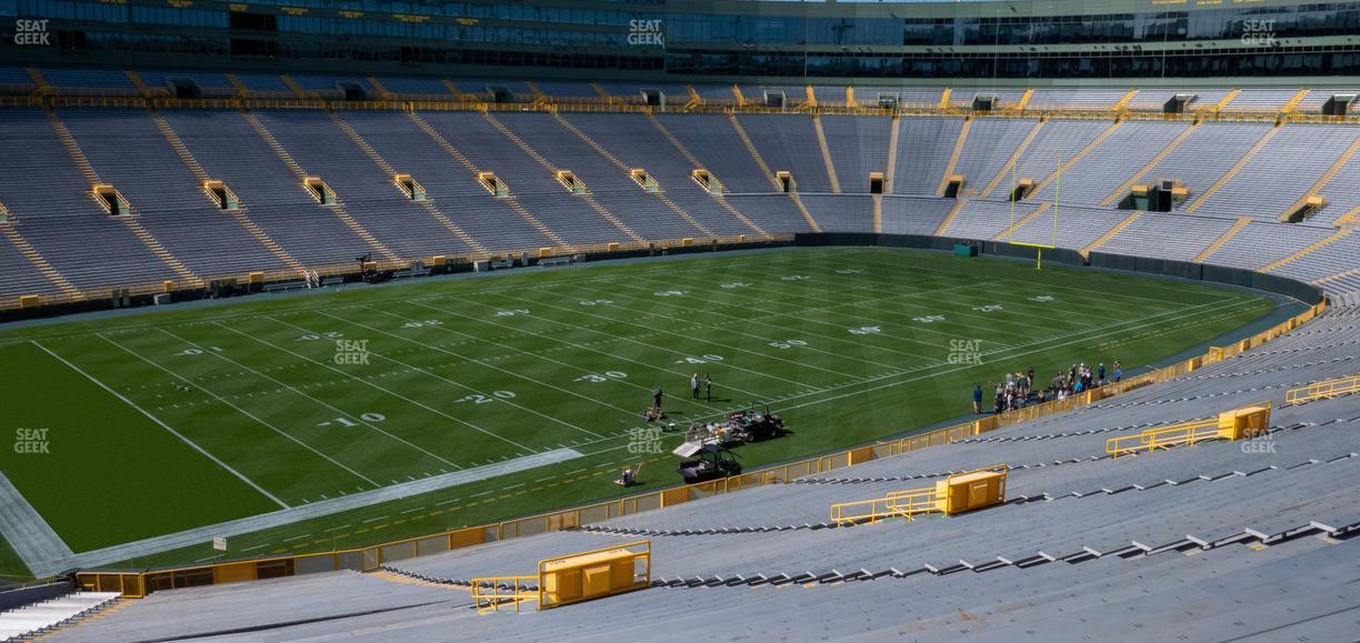 Lambeau Field - Section 129 Seat View