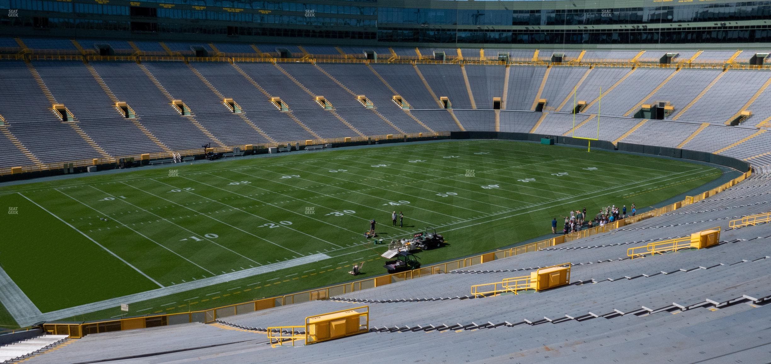 Lambeau Field - Section 129 Seat View
