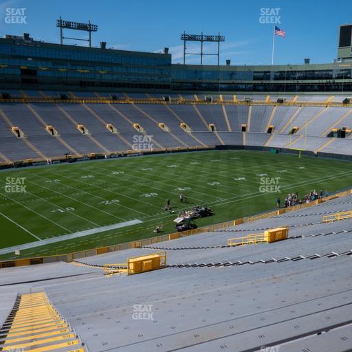 Lambeau Field - Section 129 Seat View