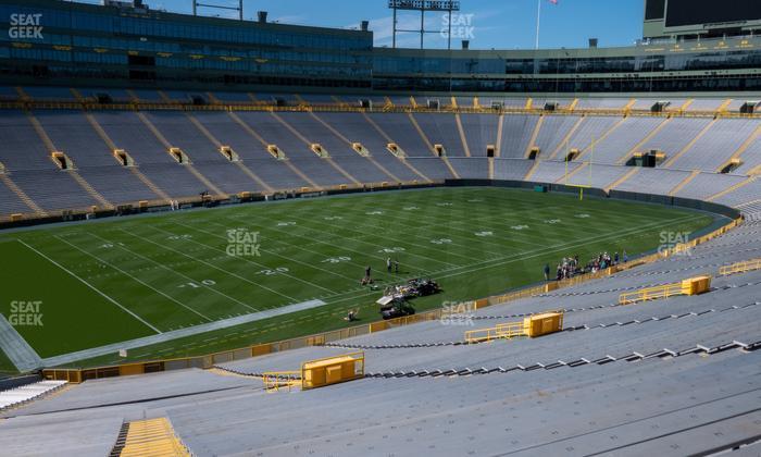 Lambeau Field - Section 129 Seat View