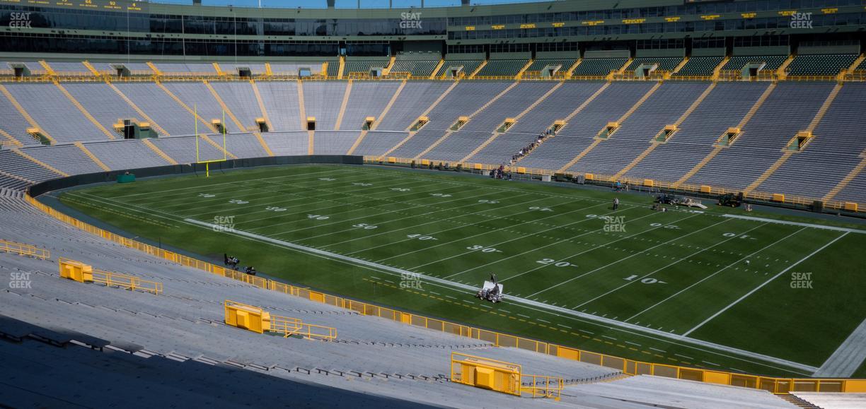 Lambeau Field - Section 130 Seat View