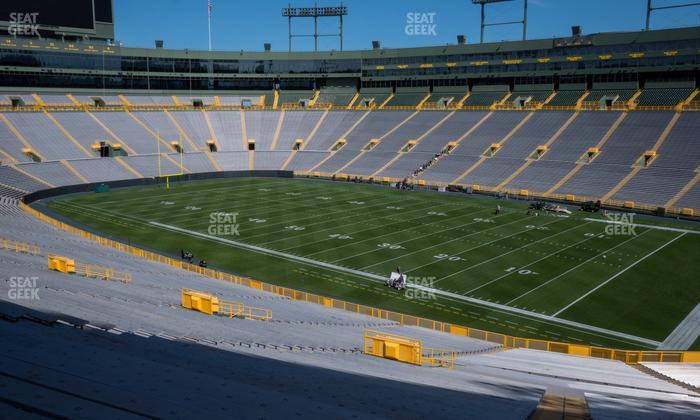 Lambeau Field - Section 130 Seat View