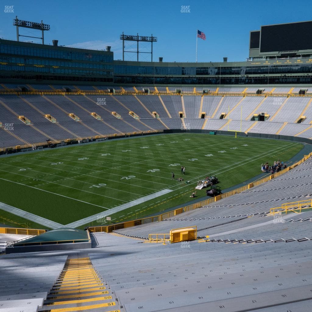 Lambeau Field - Section 131 Seat View