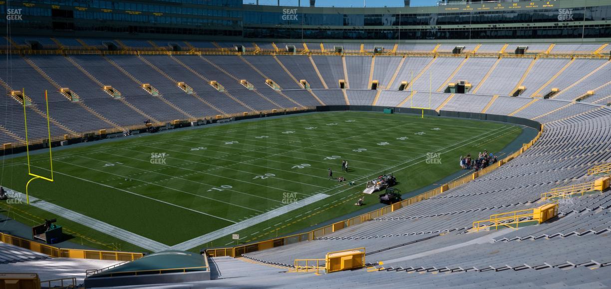 Lambeau Field - Section 131 Seat View