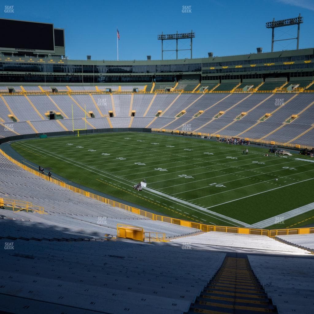 Lambeau Field - Section 132 Seat View
