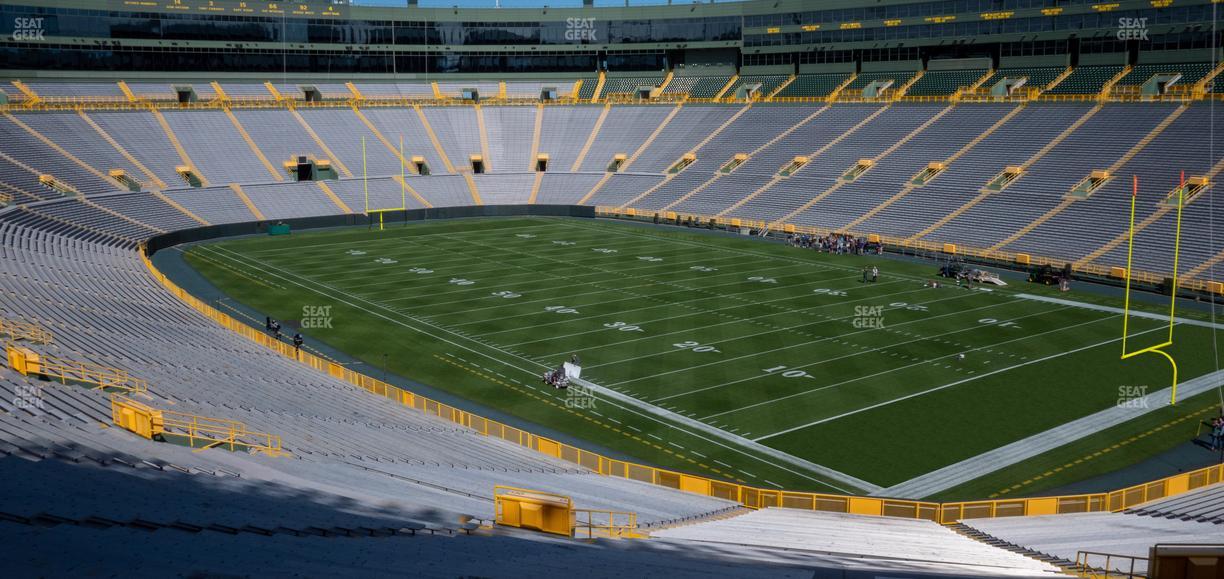 Lambeau Field - Section 132 Seat View