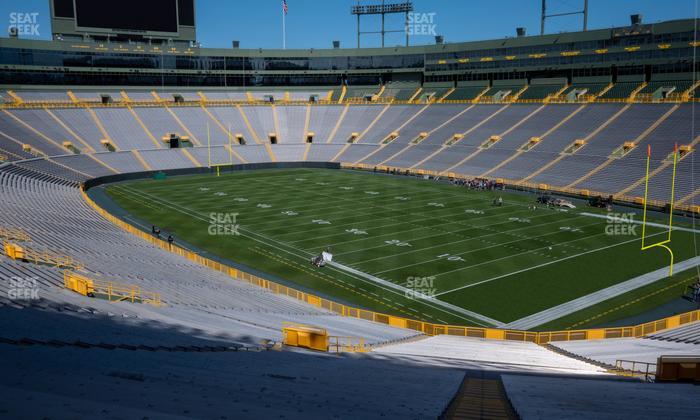 Lambeau Field - Section 132 Seat View
