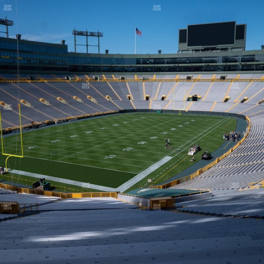 Lambeau Field - Section 133 Seat View