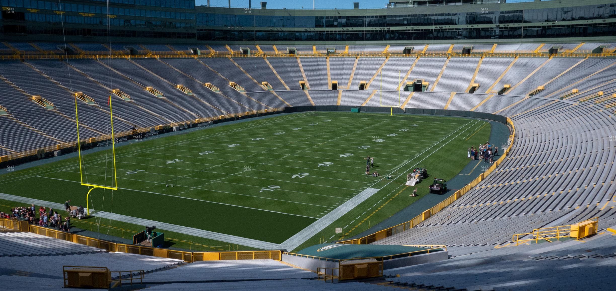 Lambeau Field - Section 133 Seat View