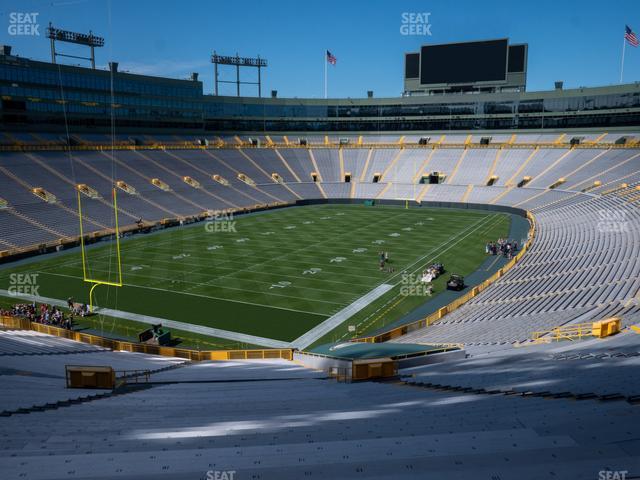 Lambeau Field - Section 133 Seat View