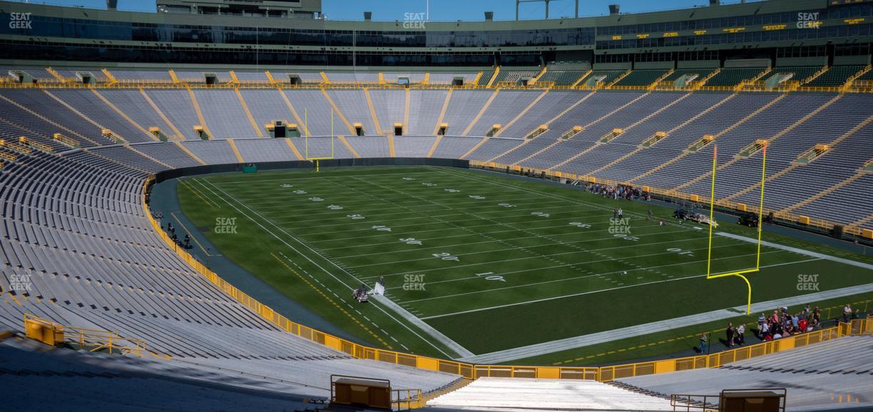 Lambeau Field - Section 134 Seat View