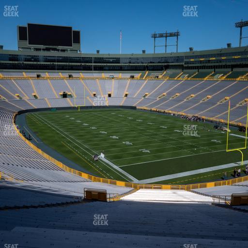 Lambeau Field - Section 134 Seat View