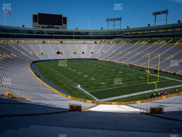 Lambeau Field - Section 134 Seat View