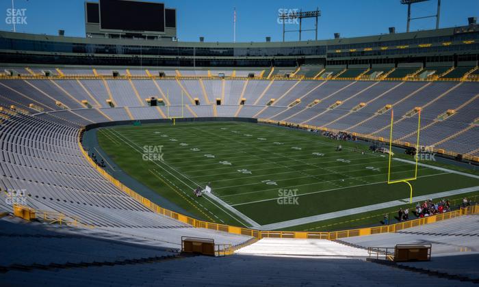 Lambeau Field - Section 134 Seat View