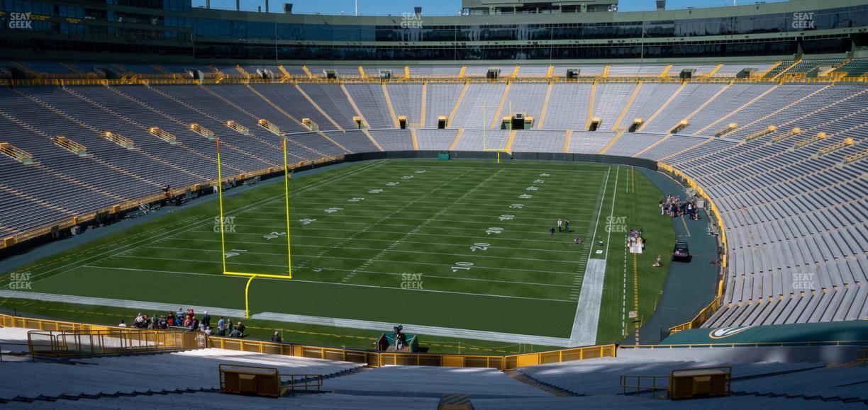 Lambeau Field - Section 135 Seat View