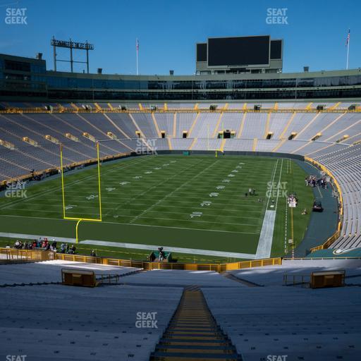 Lambeau Field - Section 135 Seat View