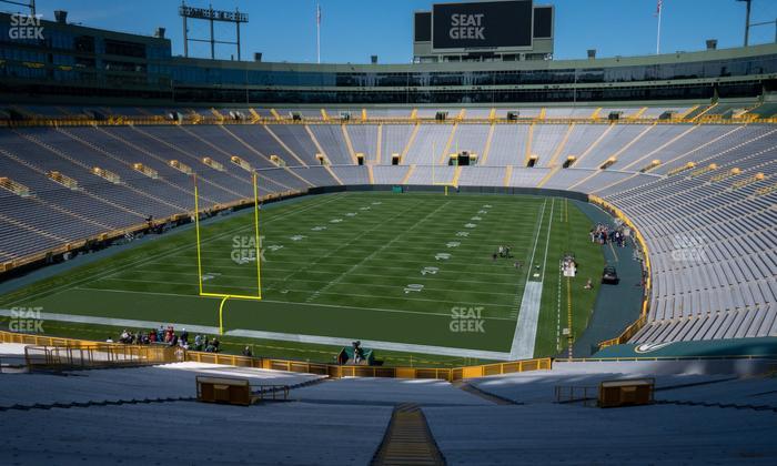 Lambeau Field - Section 135 Seat View