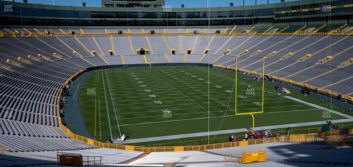 Lambeau Field - Section 136 Seat View
