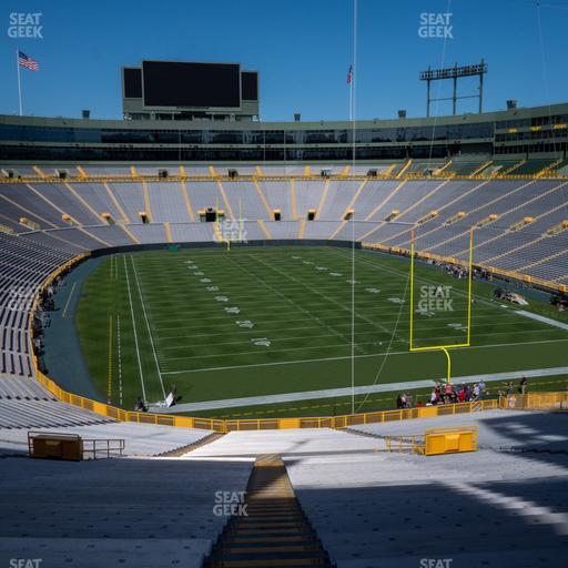 Lambeau Field - Section 136 Seat View