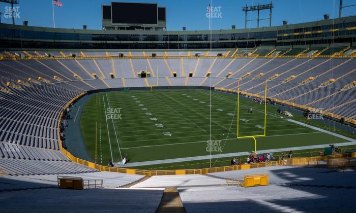 Lambeau Field - Section 136 Seat View