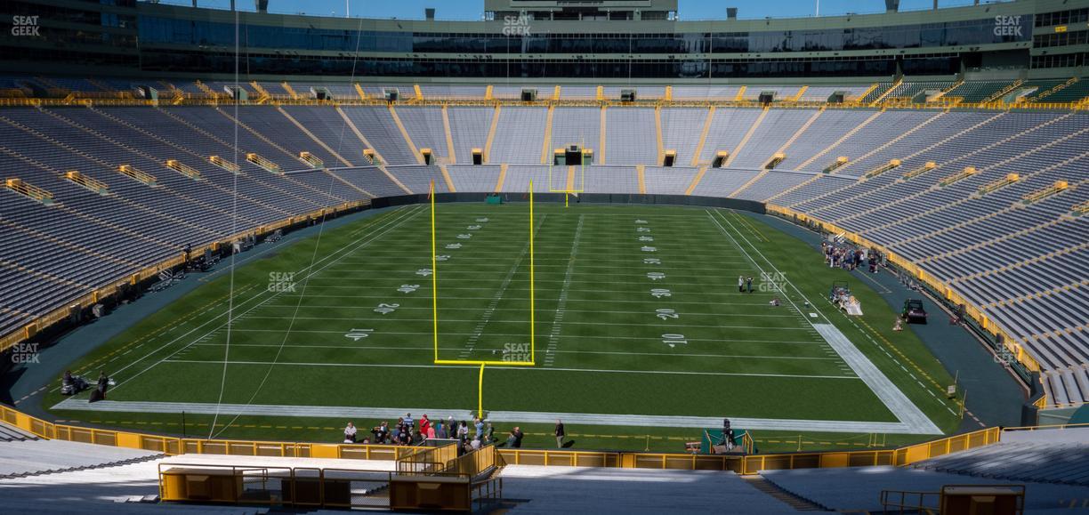 Lambeau Field - Section 137 Seat View