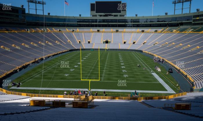 Lambeau Field - Section 137 Seat View