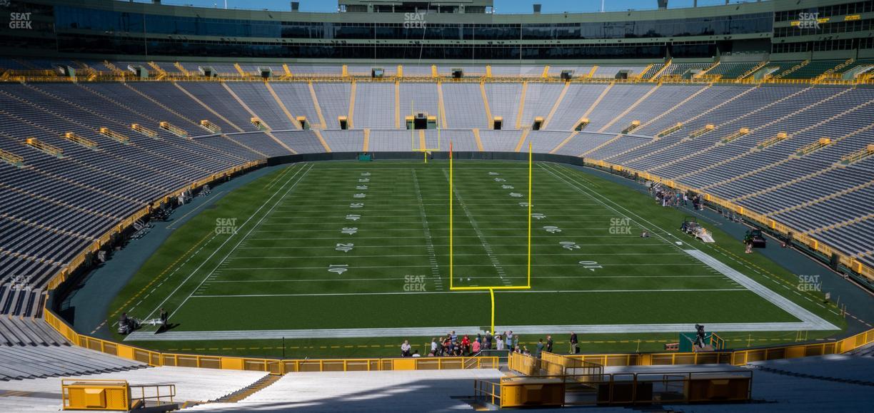 Lambeau Field - Section 138 Seat View