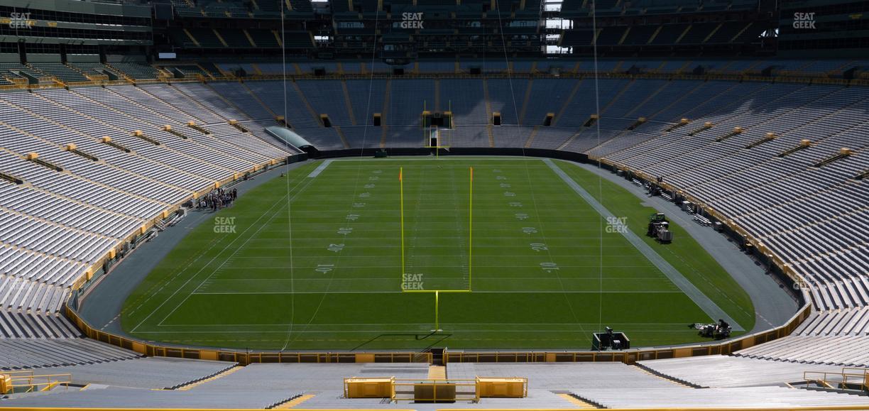 Lambeau Field - Section 300 Seat View