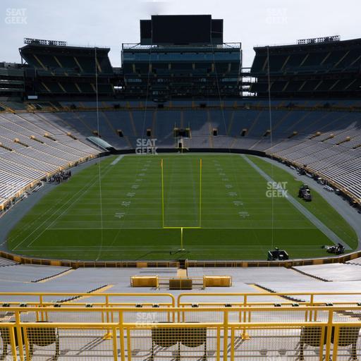 Lambeau Field - Section 300 Seat View