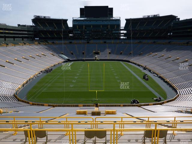 Lambeau Field Seating Chart & Seat Views | SeatGeek