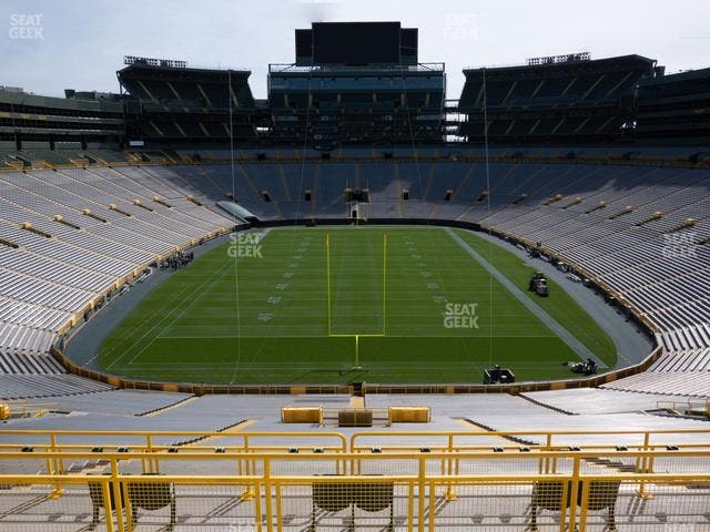 Lambeau Field - Section 300 Seat View