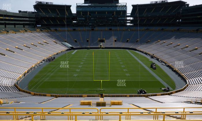 Lambeau Field - Section 300 Seat View