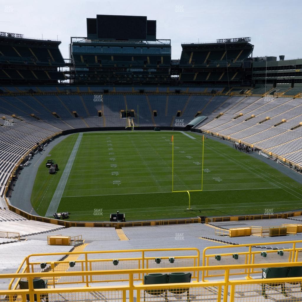 Lambeau Field - Section 301 Seat View