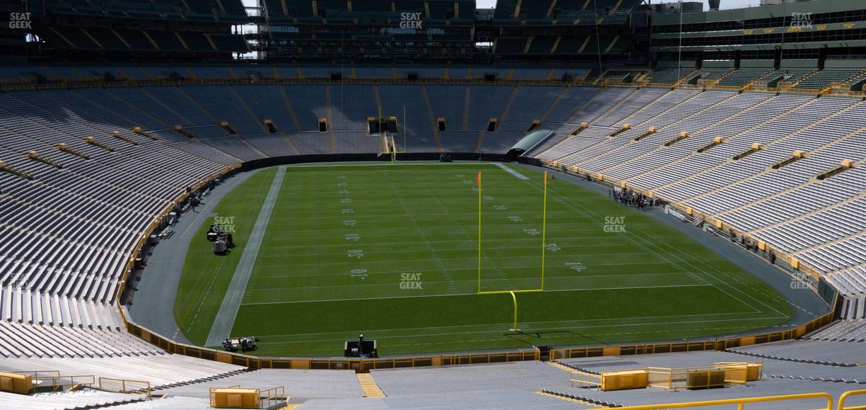 Lambeau Field - Section 301 Seat View