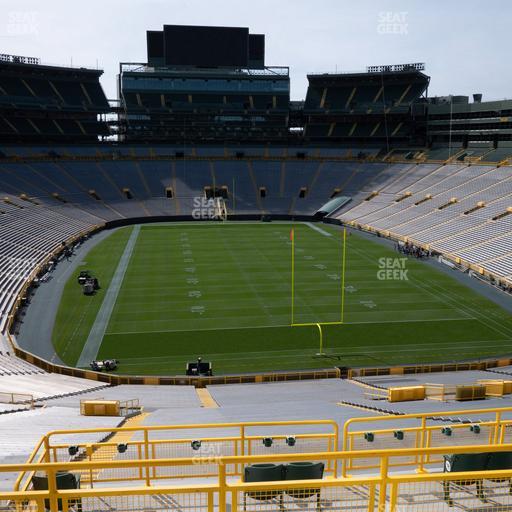 Lambeau Field - Section 301 Seat View