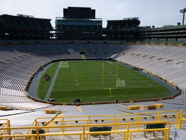 Lambeau Field - Section 301 Seat View