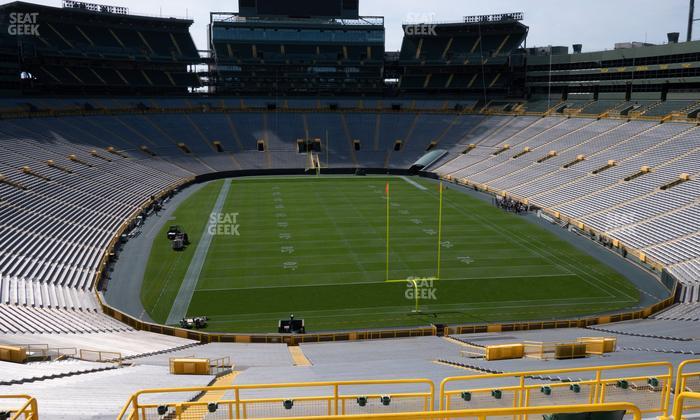 Lambeau Field - Section 301 Seat View