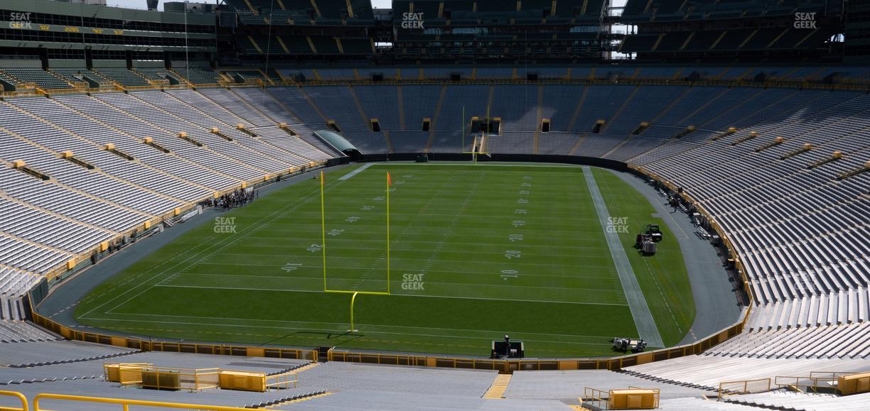 Lambeau Field - Section 302 Seat View
