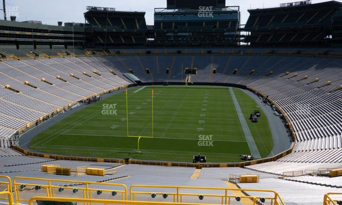 Lambeau Field - Section 302 Seat View