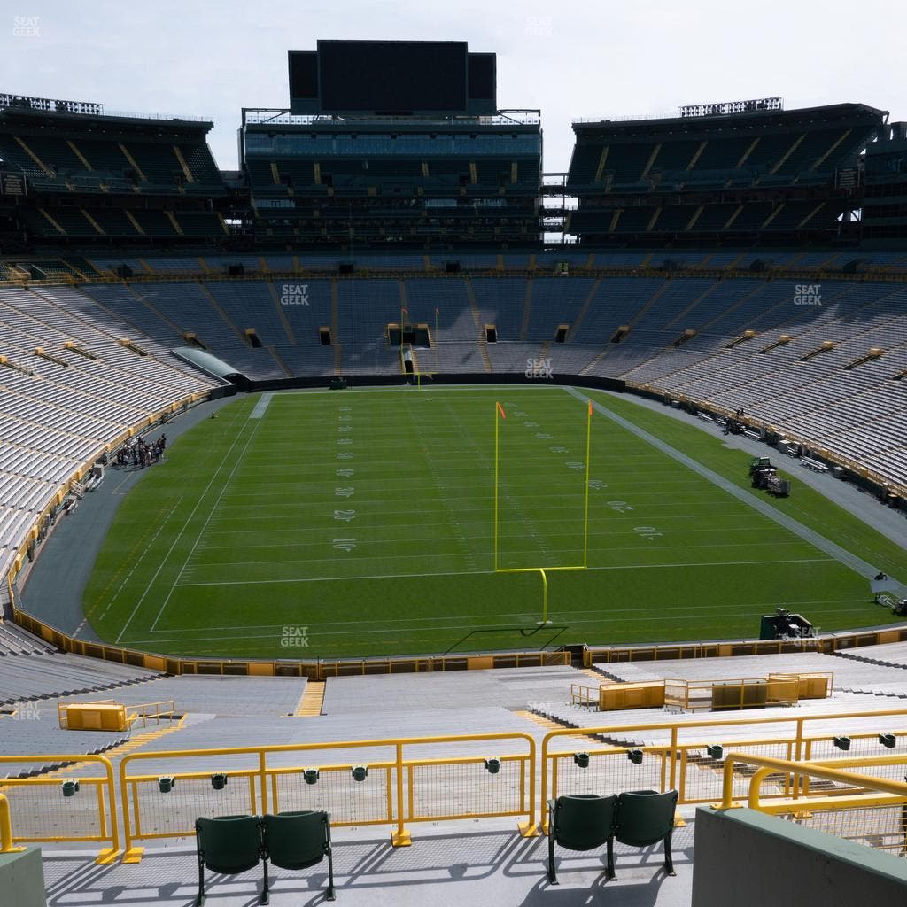 Lambeau Field - Section 303 Seat View