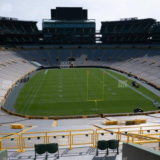 Lambeau Field - Section 303 Seat View