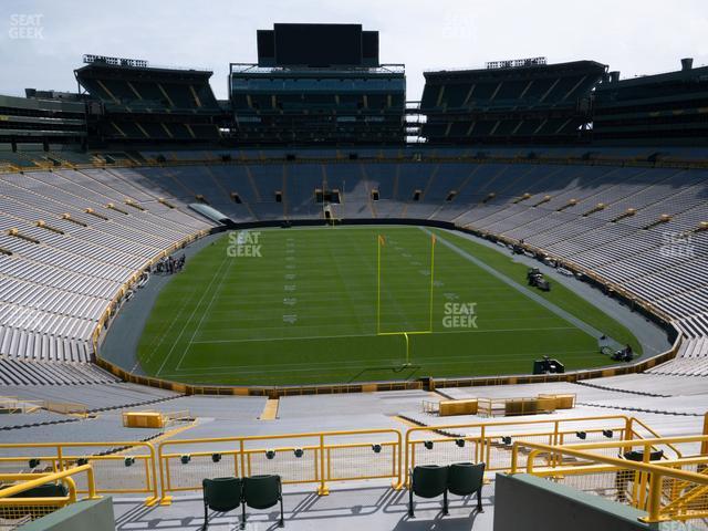 Lambeau Field - Section 303 Seat View